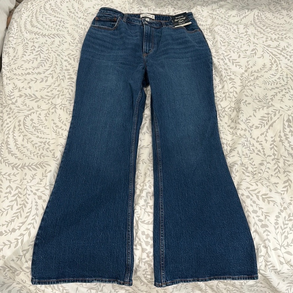 Abercrombie Curve Love Vintage Flare Jeans